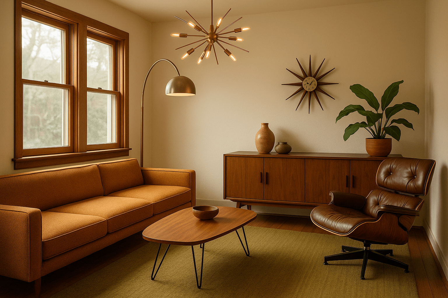 5 Gründe, warum Vintage-Möbel perfekt für kleine Räume sind - Mid Century Friends