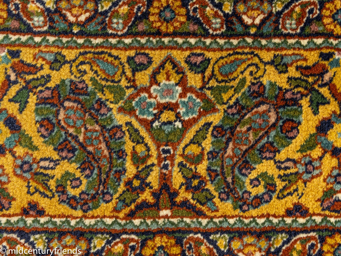 1960er Jahre Ghom Teppich, 180 x 280