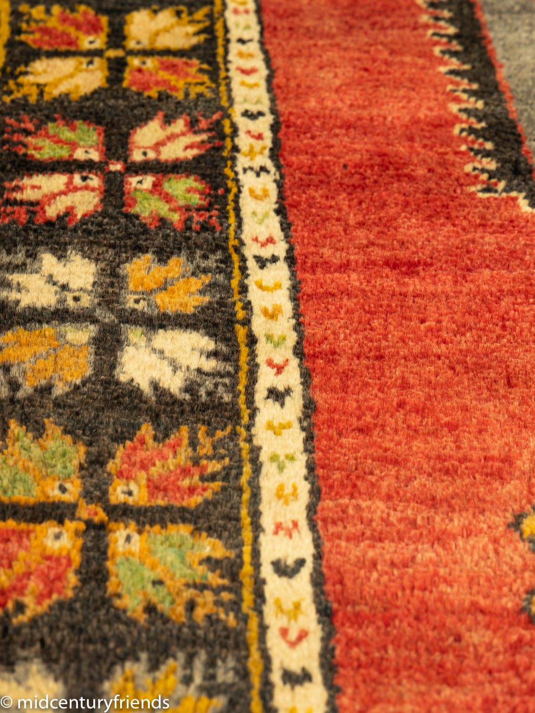 1960er Jahre Kuert Läufer, 101 x 318