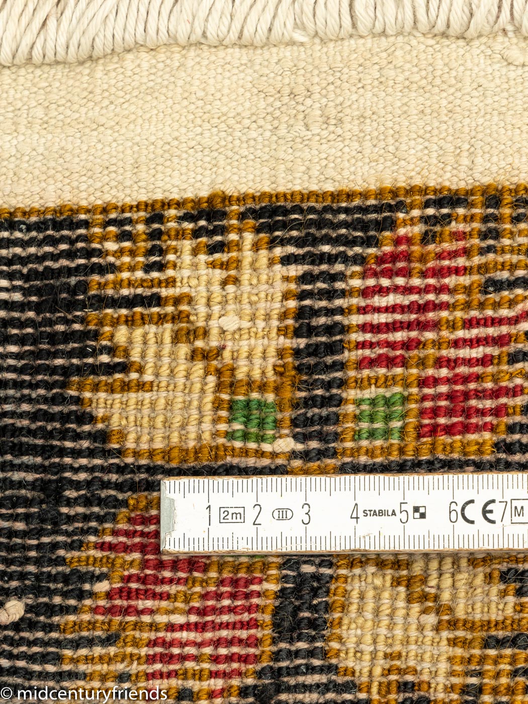 1960er Jahre Kuert Läufer, 101 x 318
