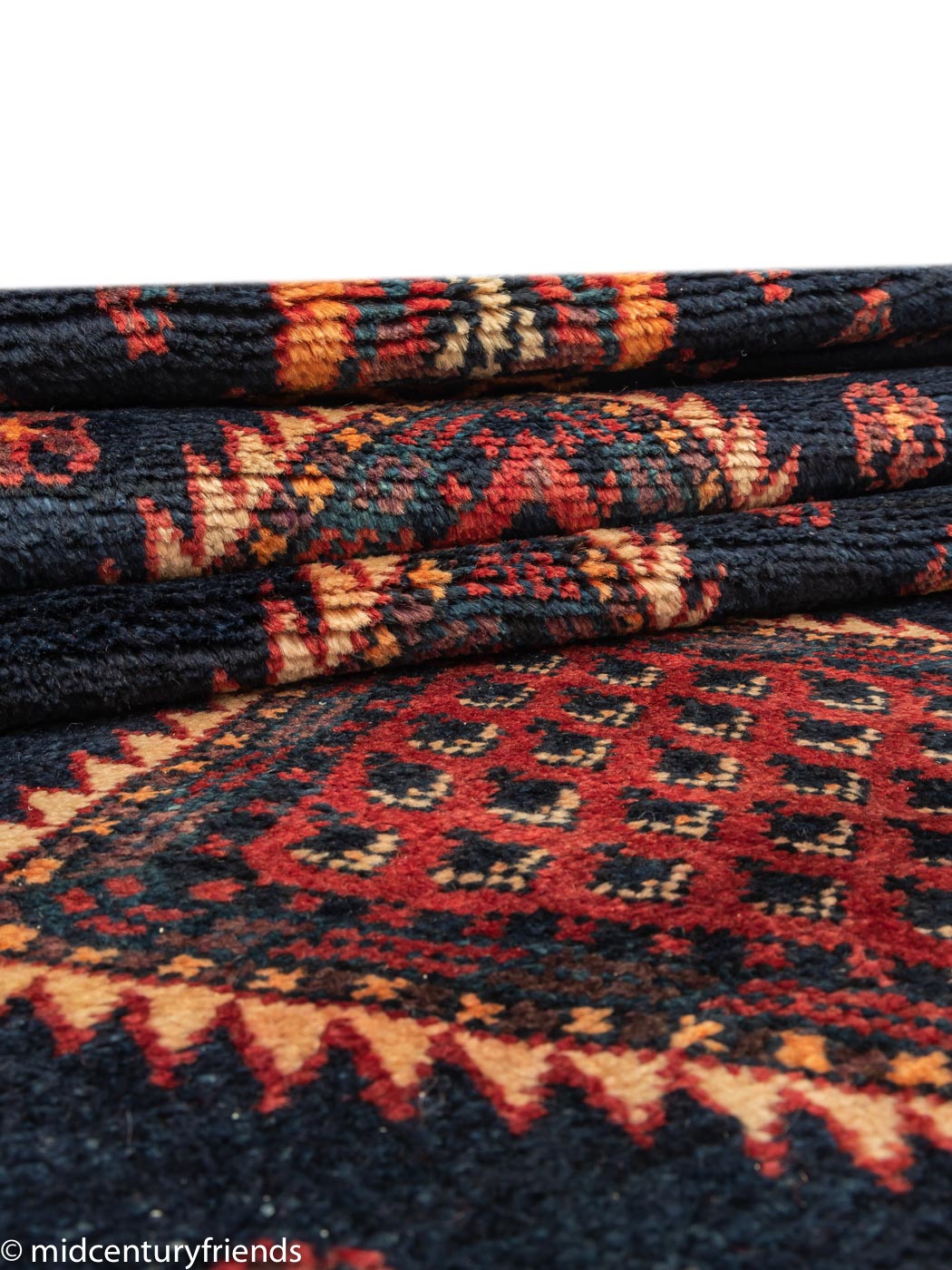 1960er Jahre Hamadan Teppich, 143 x 326