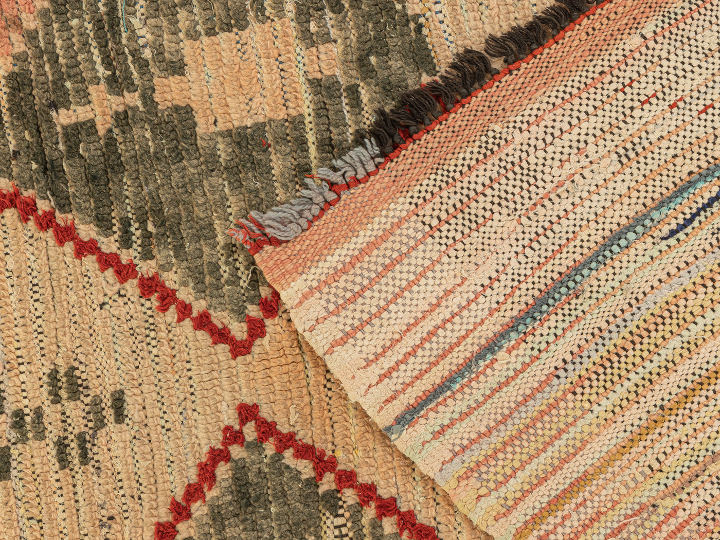 Vintage Boujad, Berber Teppich, 95 X 225