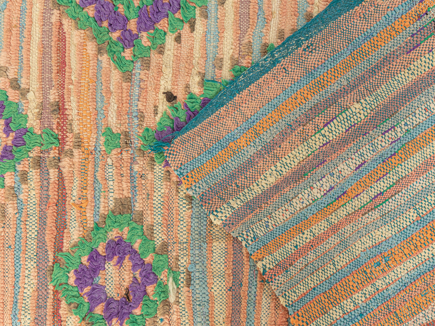 Vintage Boujad, Berber Teppich, 82 X 185
