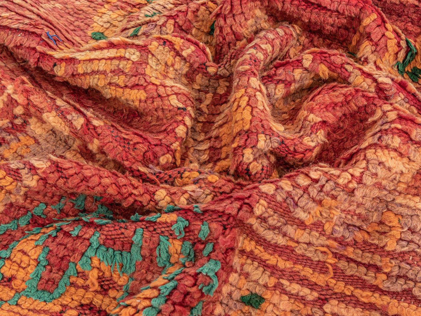Vintage Rehamna, Berber Teppich, 95 X 260