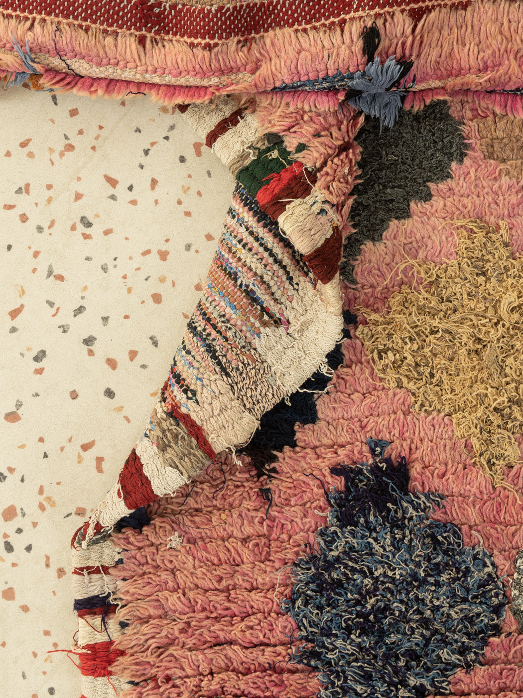 Vintage Boujad, Berber Teppich, 100 X 260