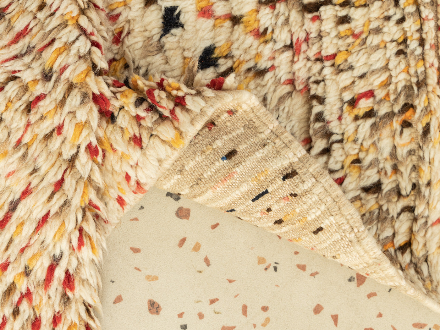 Vintage Azilal, Berber Teppich, 105 X 220