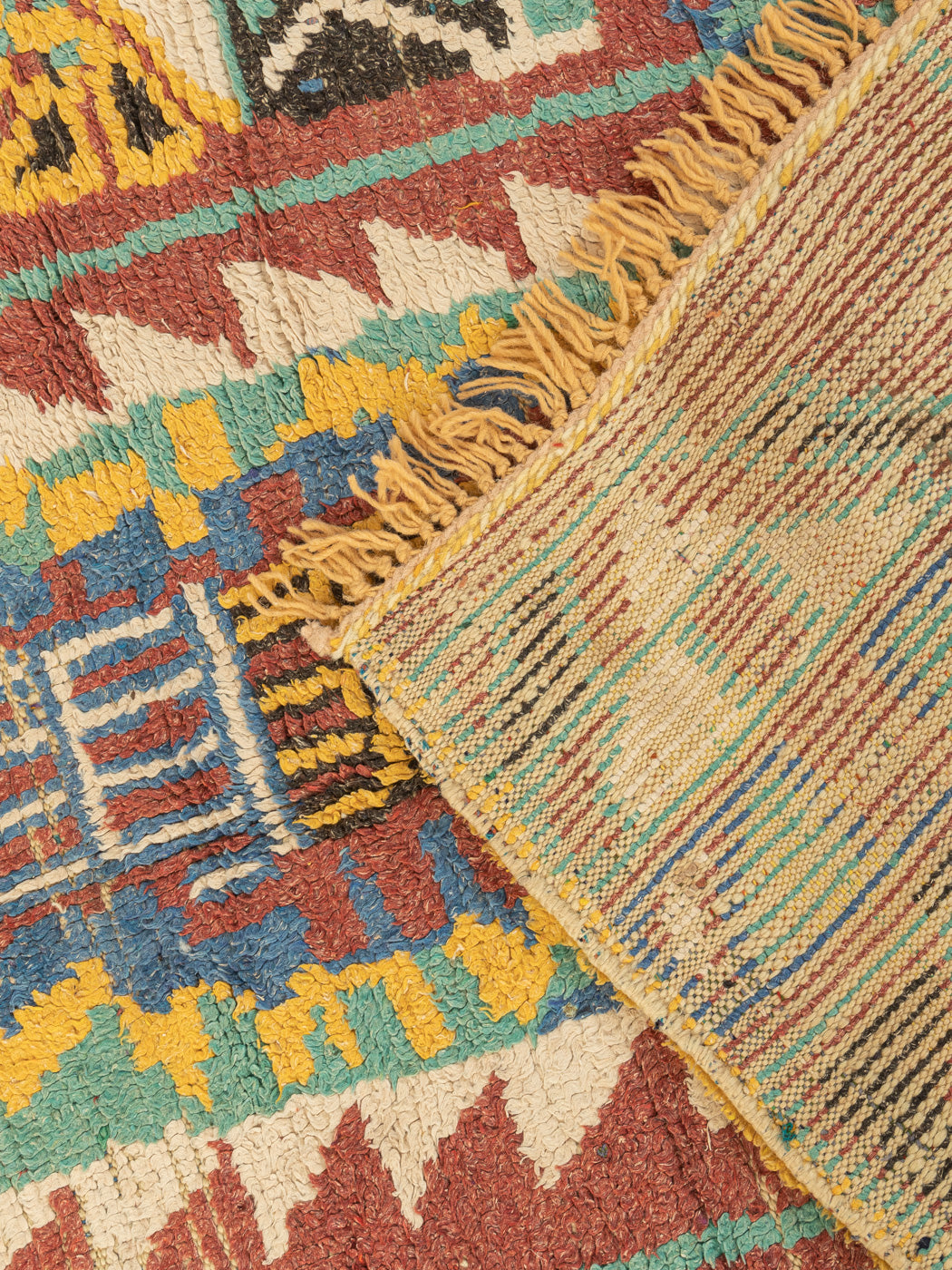 Vintage Azilal, Berber Teppich 138 X 260
