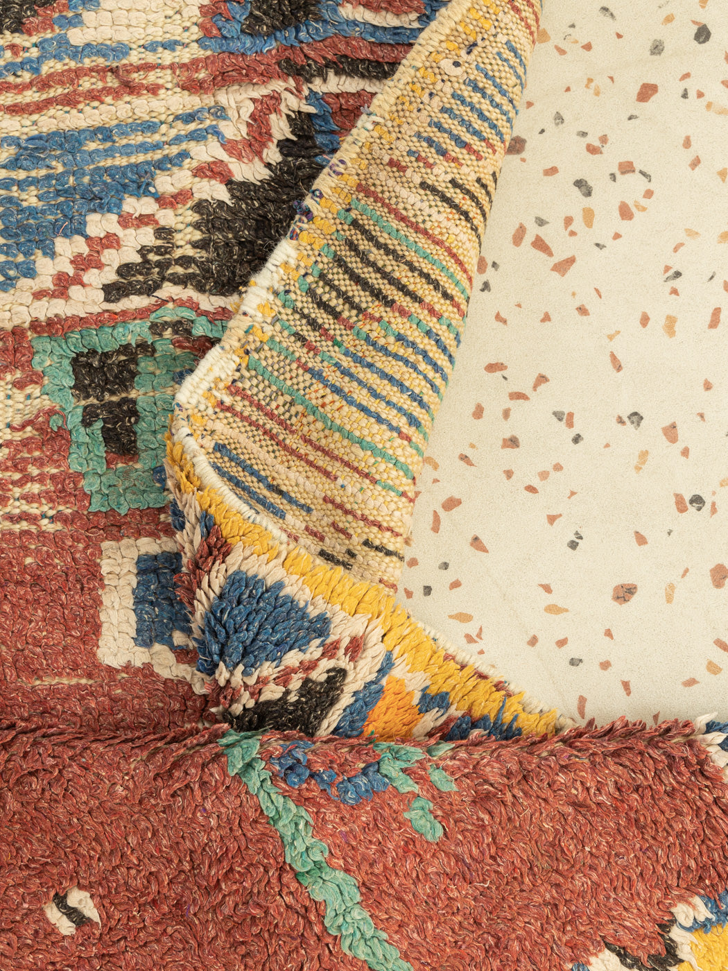 Vintage Azilal, Berber Teppich 138 X 260