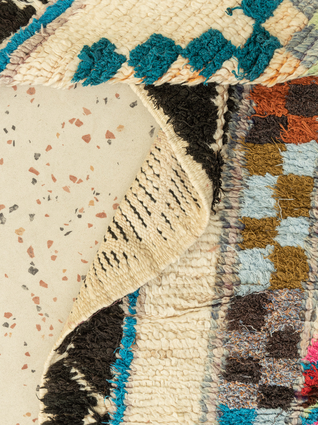 Vintage Azilal, Berber Teppich, 130 X 275