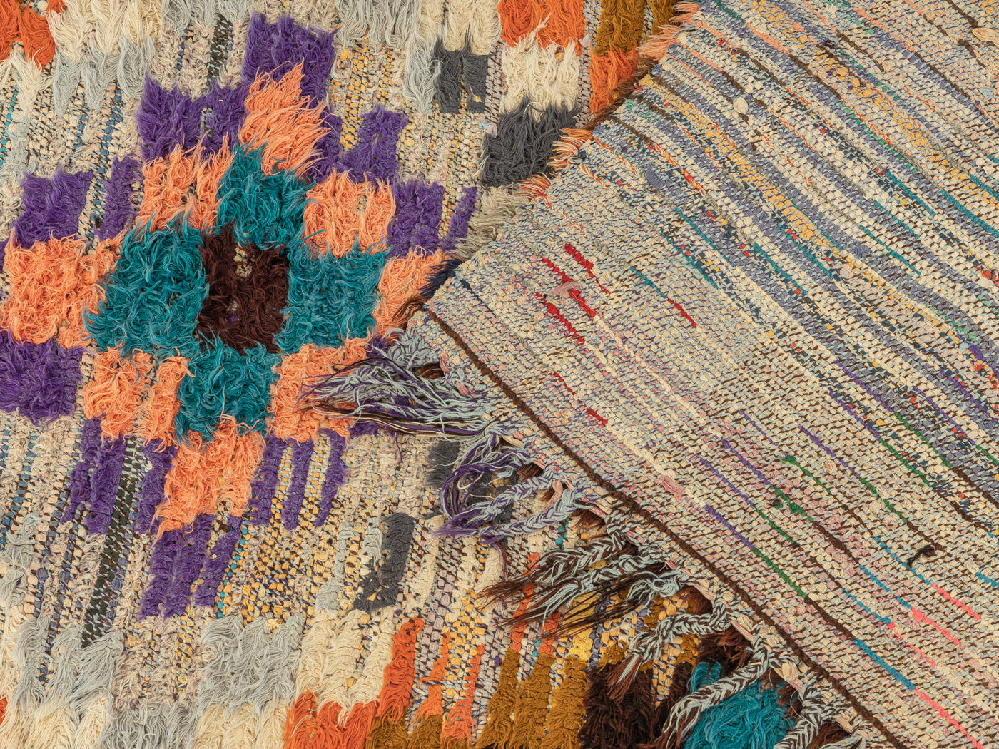 Vintage Boujad, Berber Teppich, 100 X 180