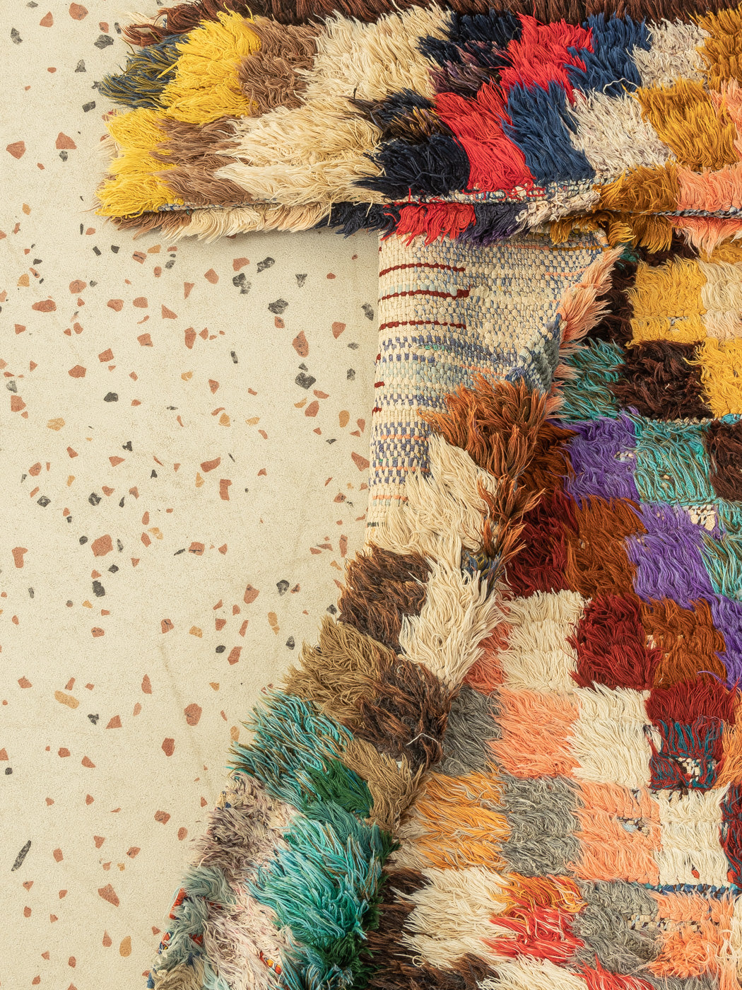 Vintage Boujad, Berber Teppich, 100 X 180