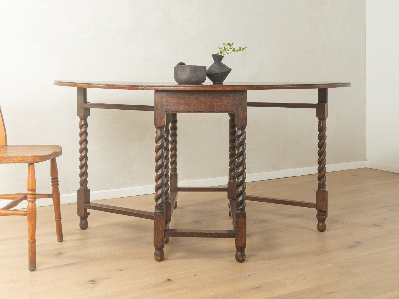 1920s gateleg dining table
