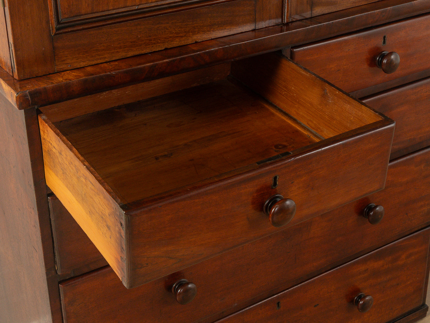 1840s Linen Press laundry cabinet