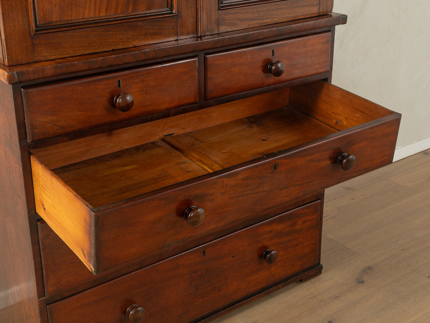 1840s Linen Press laundry cabinet