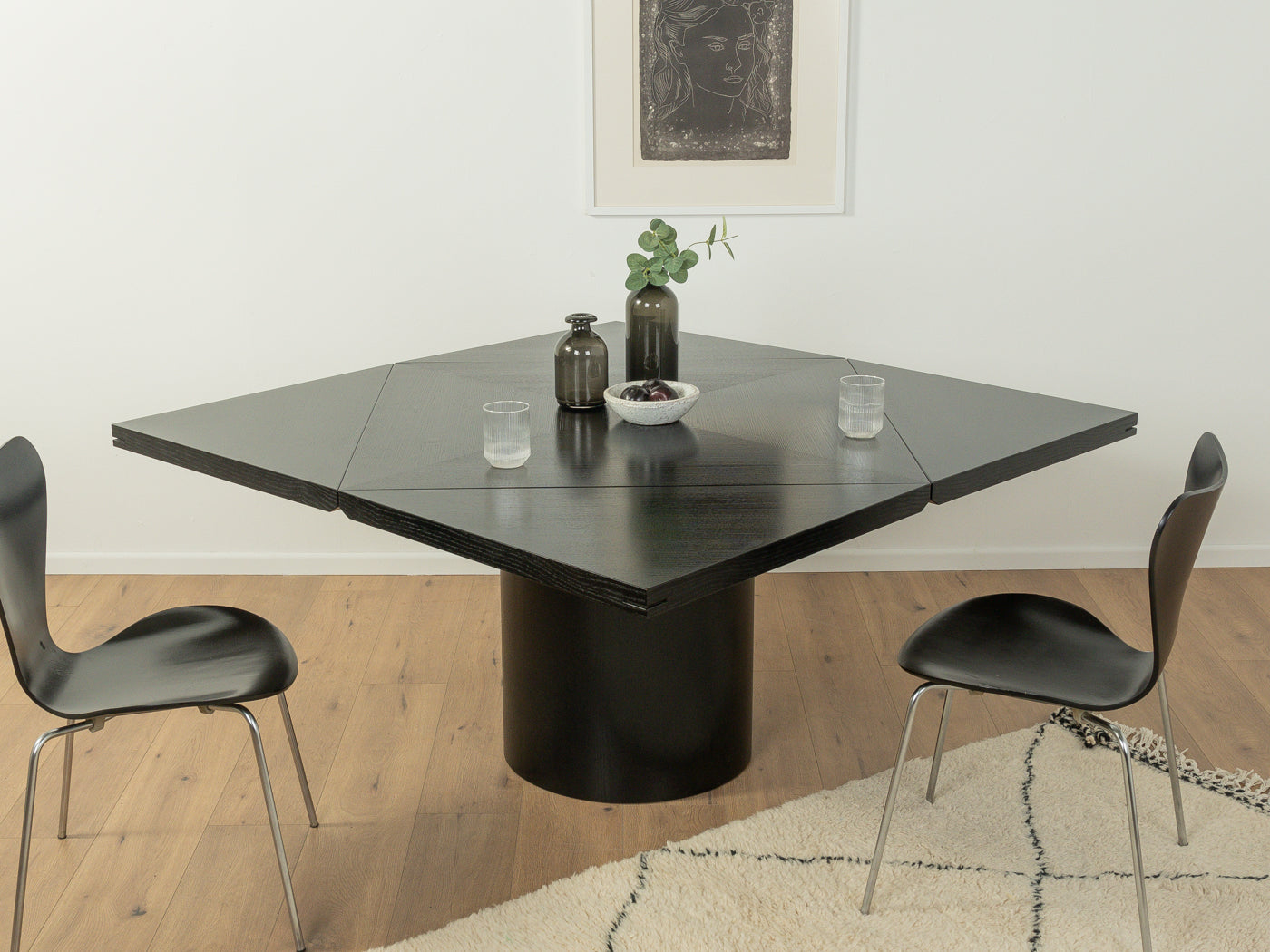 QUADRONDO Esstisch, Erwin Nagel für Rosenthal