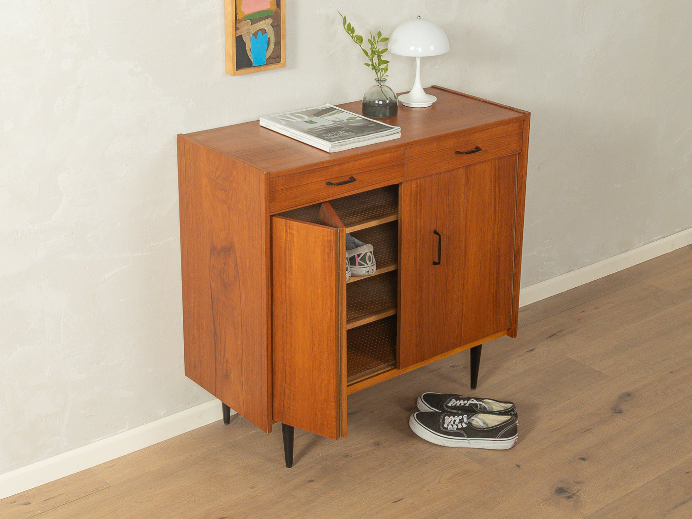 1960er Jahre Schuhschrank