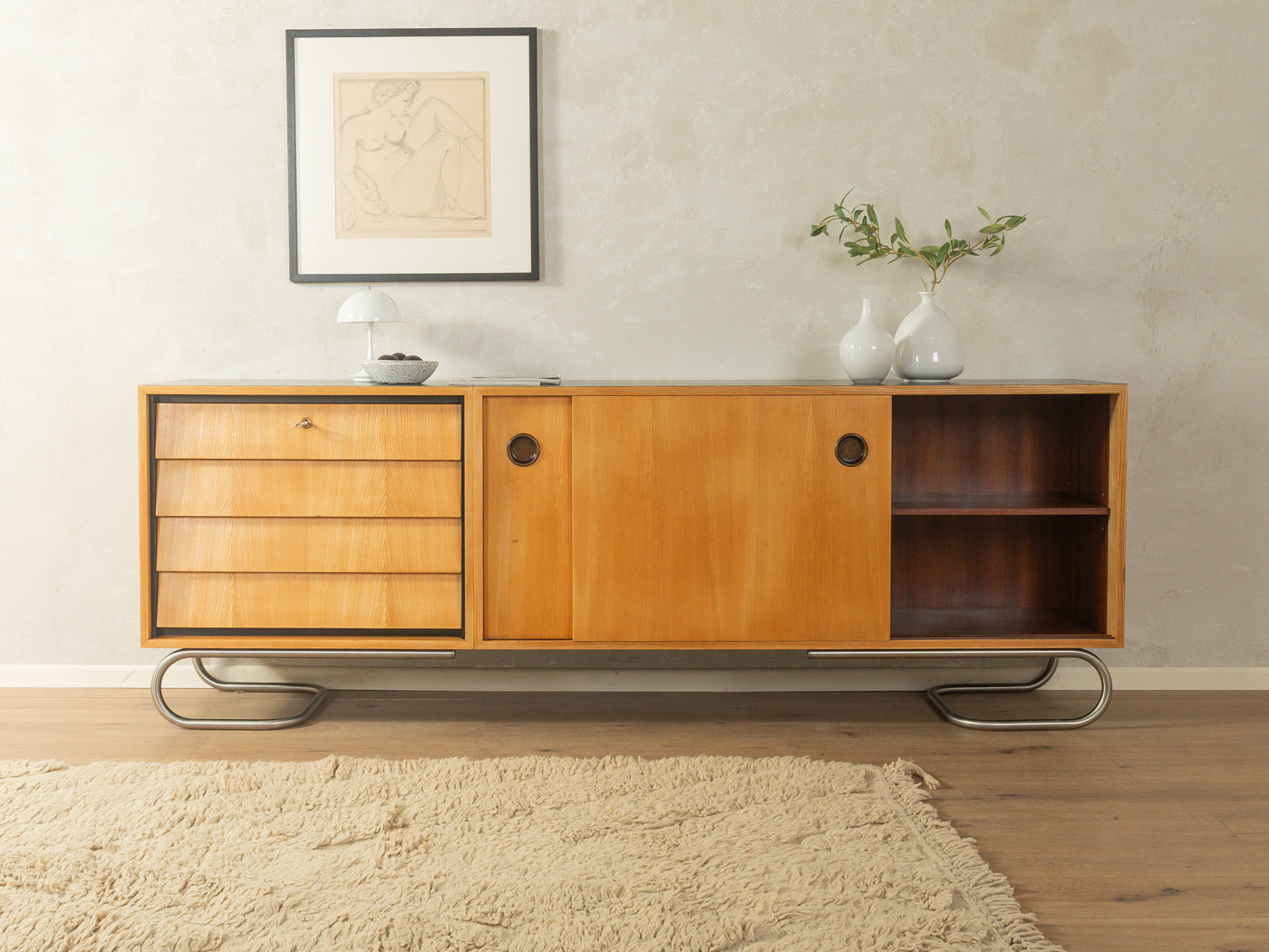 1950er Jahre Sideboard, Oldenburger Möbelwerkstätten