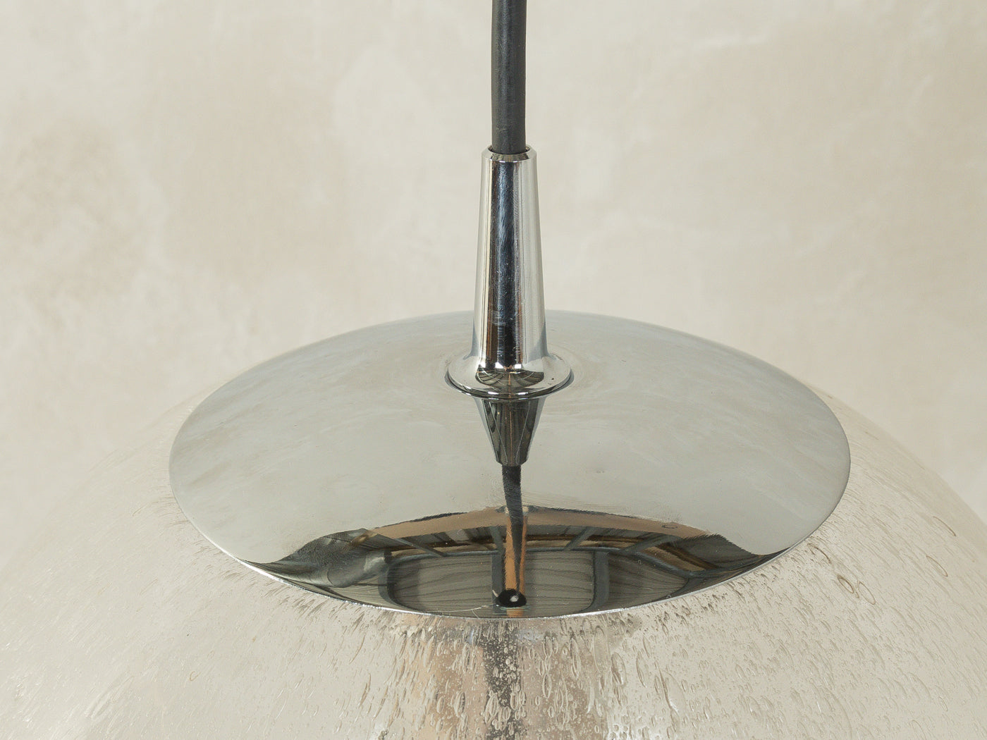 1950s globe ceiling lamp, Peill & Putzler