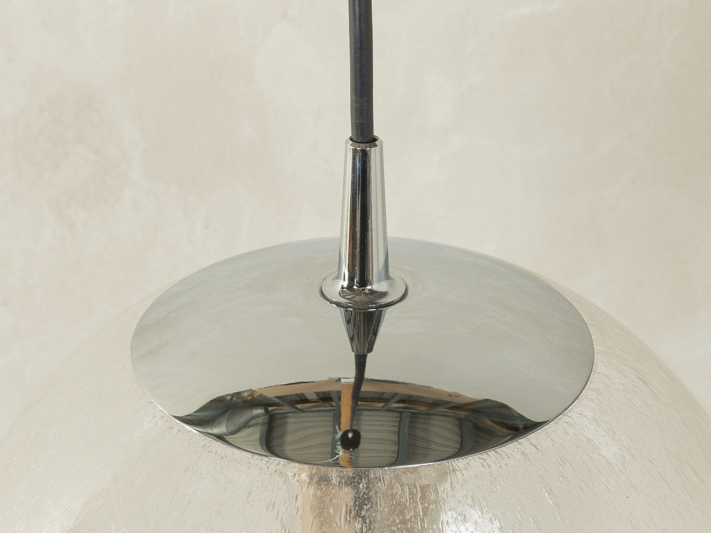 1950s globe ceiling lamp, Peill & Putzler