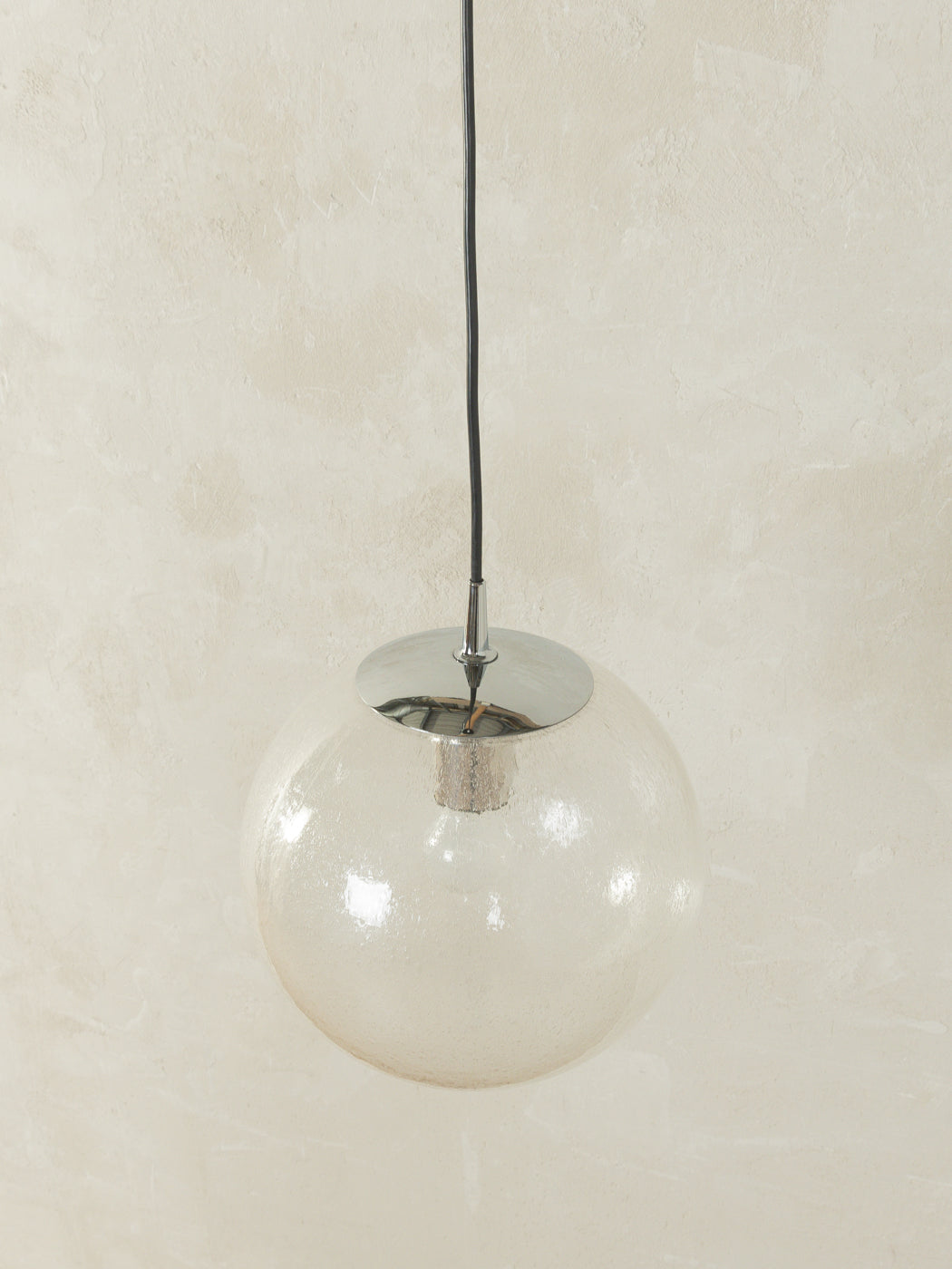 1950s globe ceiling lamp, Peill & Putzler