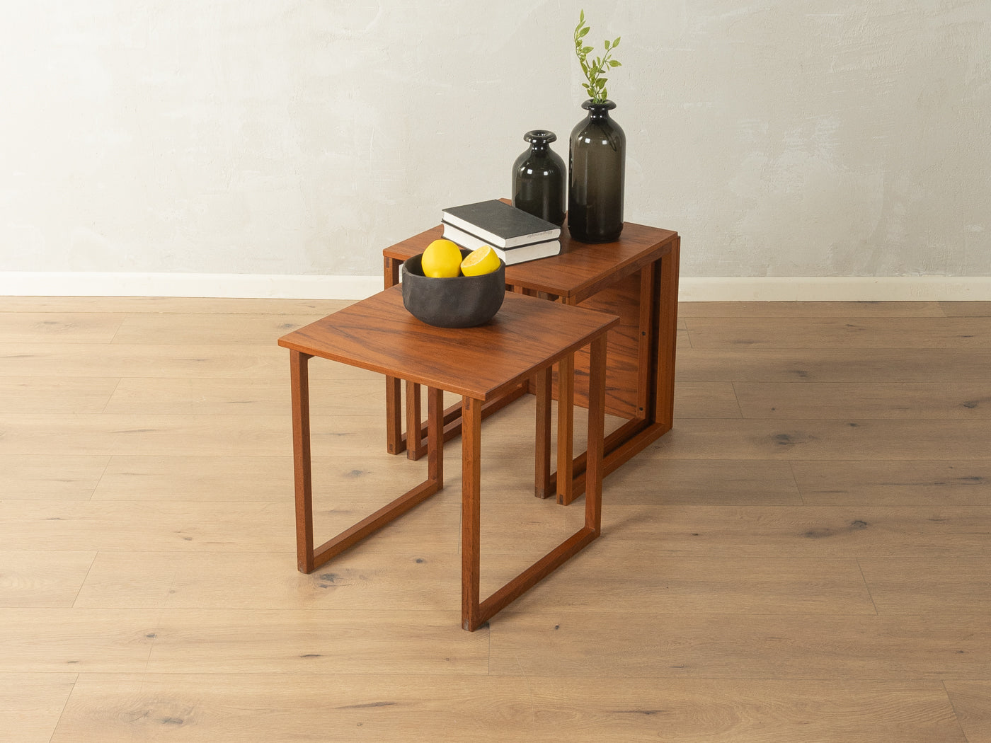 "The Cube" Nesting tables, Kai Kristiansen