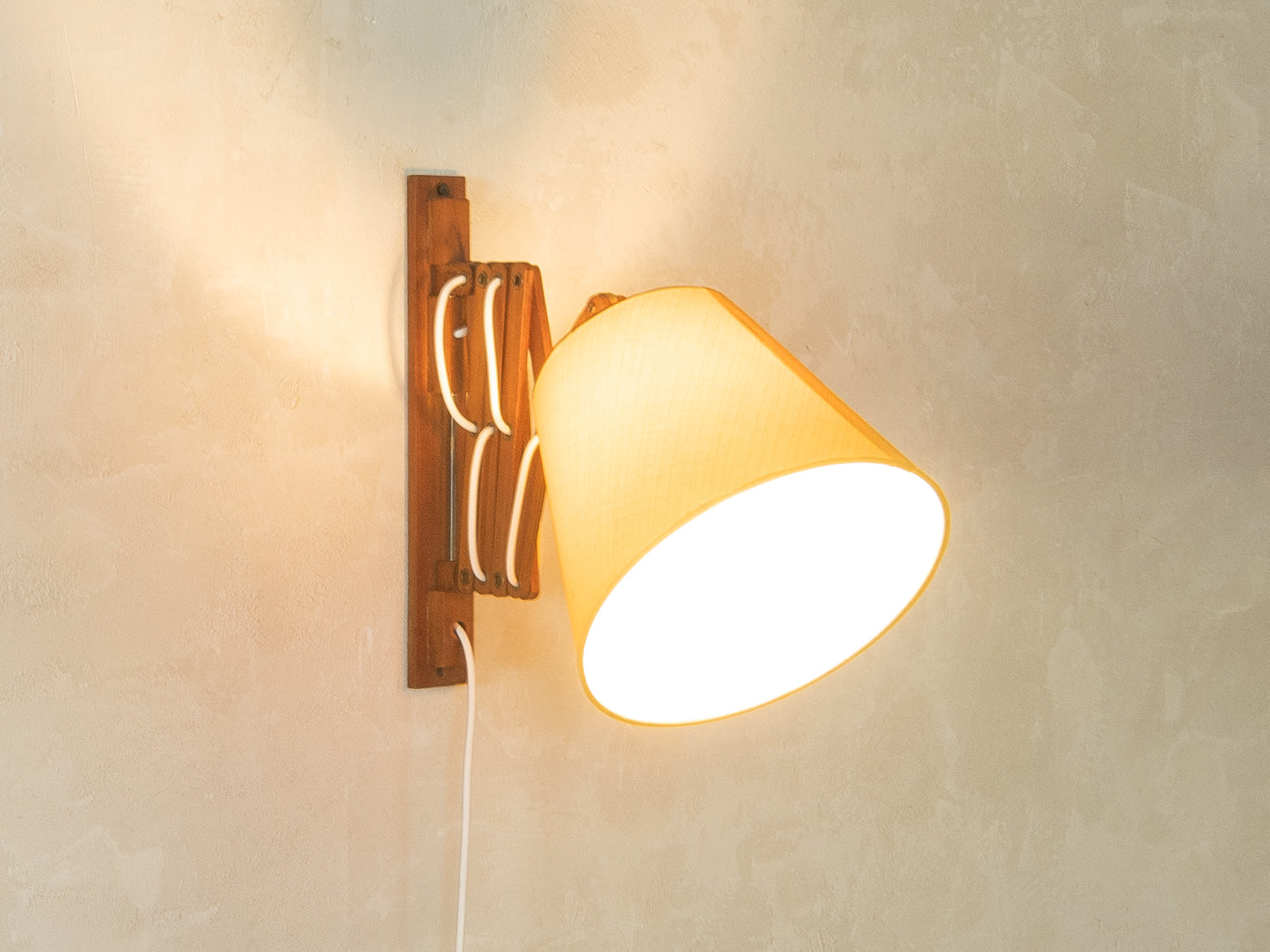 1960er Jahre Scherenlampe