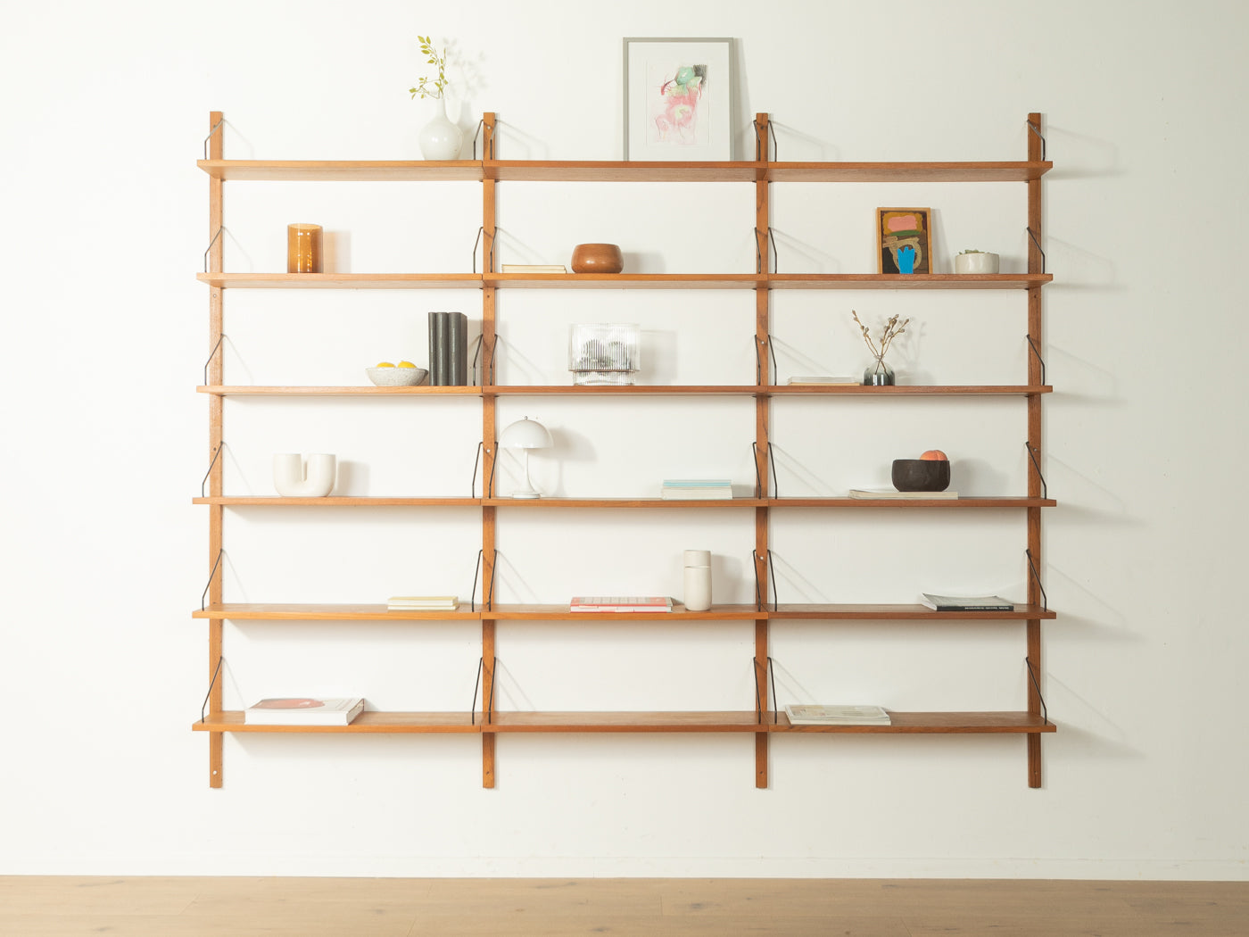 1950er Jahre Wandregal, Poul Cadovius