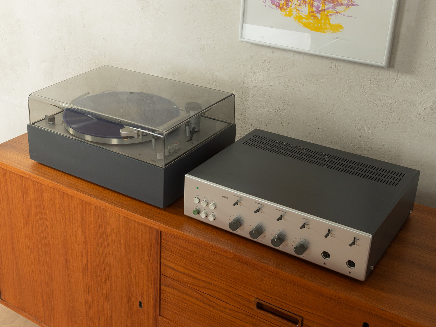 BRAUN Hi-Fi-System CSV 500 und PS 600