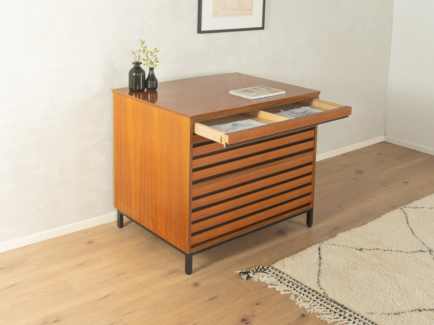 1960er Jahre Schubladenschrank