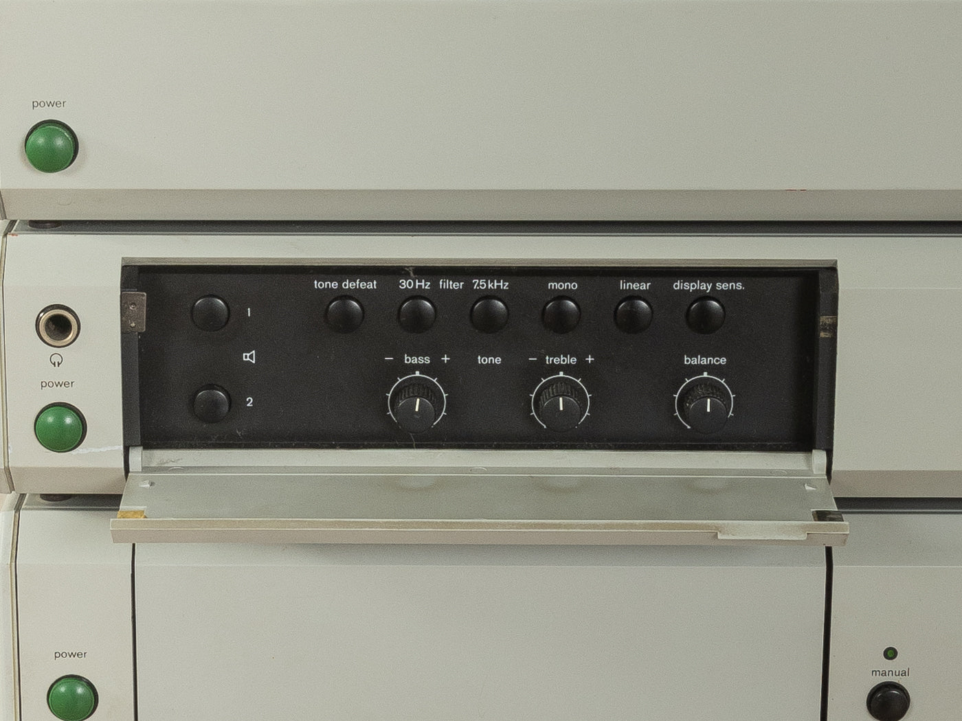 BRAUN "Atelier" Stereoanlagensystem, Dieter Rams