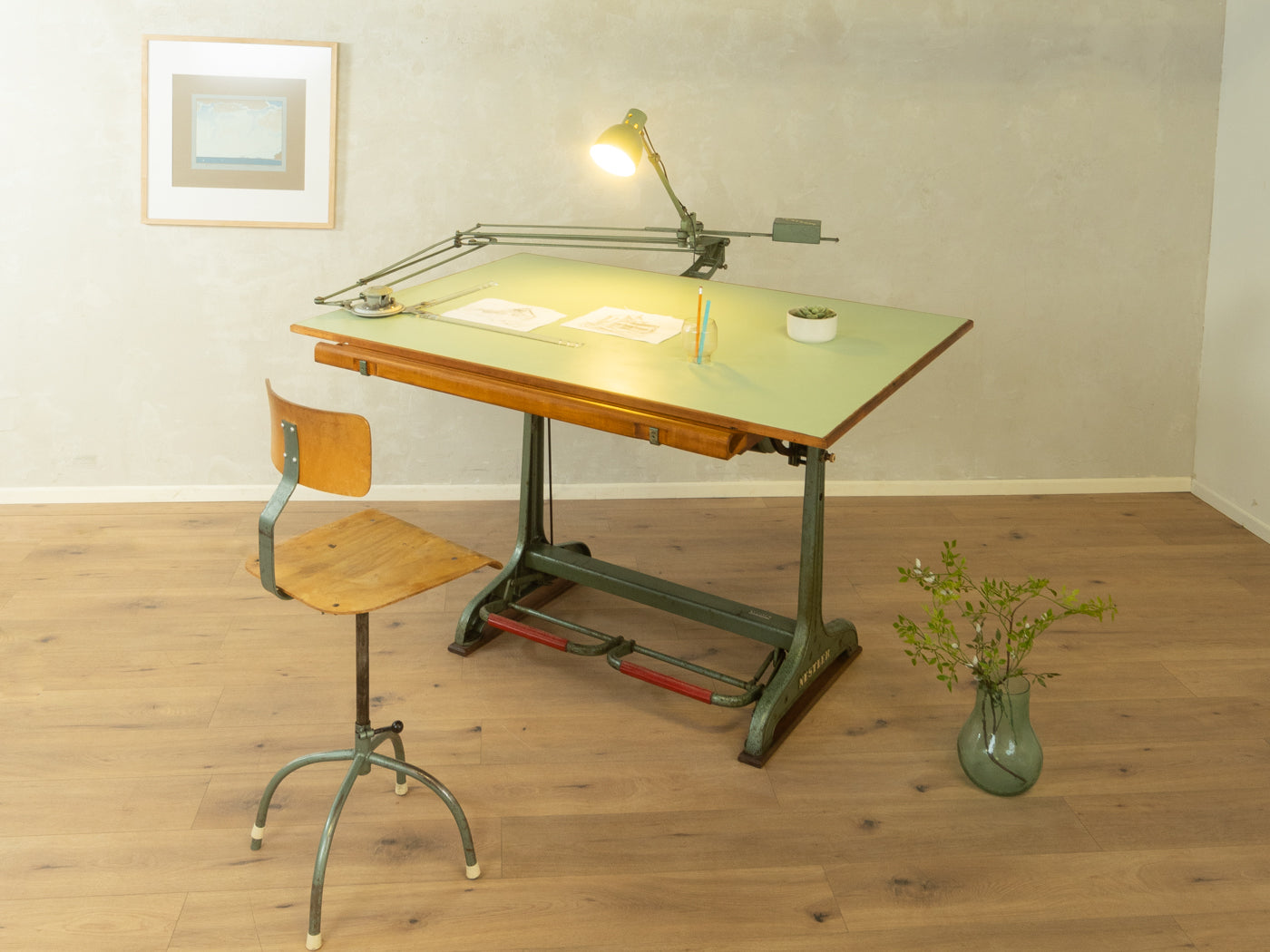 1950er Jahre Zeichentisch, Nestler - Bild 15