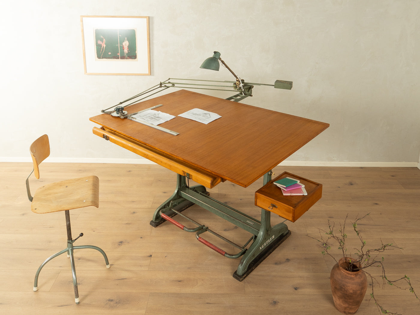 1950er Jahre Zeichentisch, Nestler - Bild 17