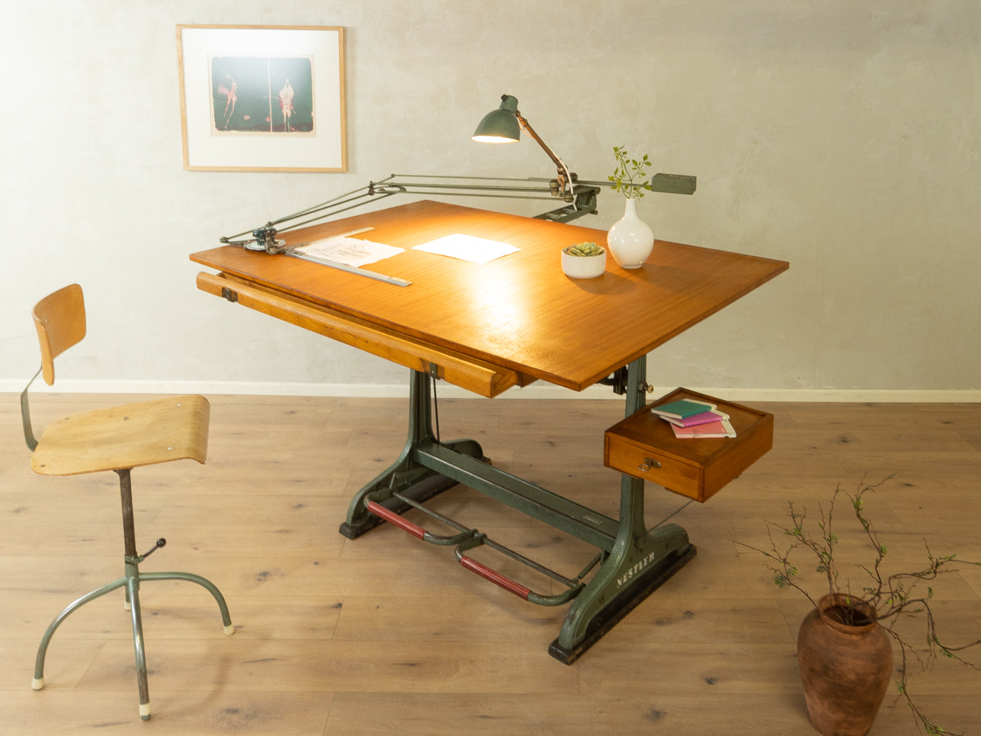 1950er Jahre Zeichentisch, Nestler - Bild 18