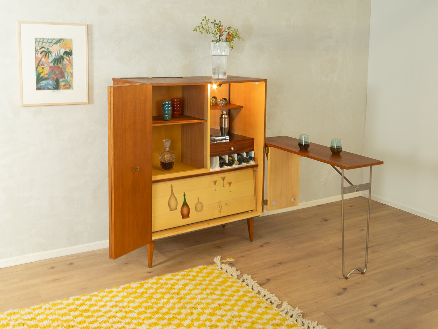 Mid-Century Home Bar