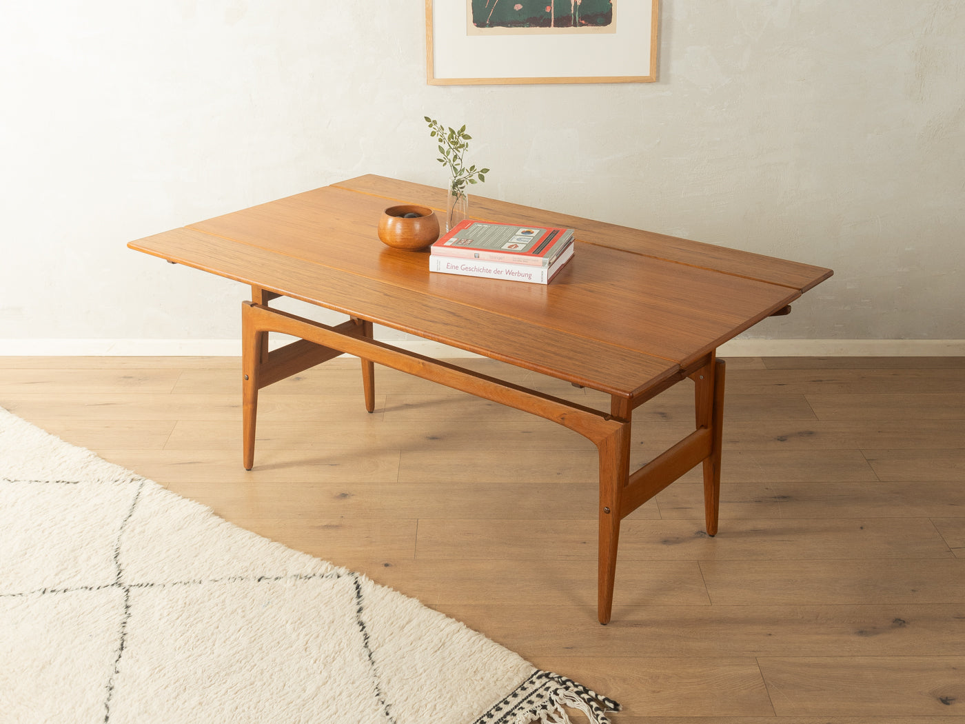 Buy Mid-Century Trioh Coffee Table 1960s Adjustable Height | MCF