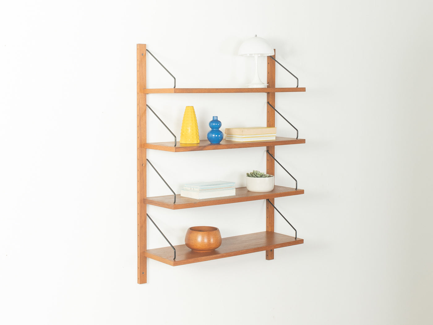 Danish Mid-Century Teak Wall Shelf 1960s buy | MCF | MCF Select