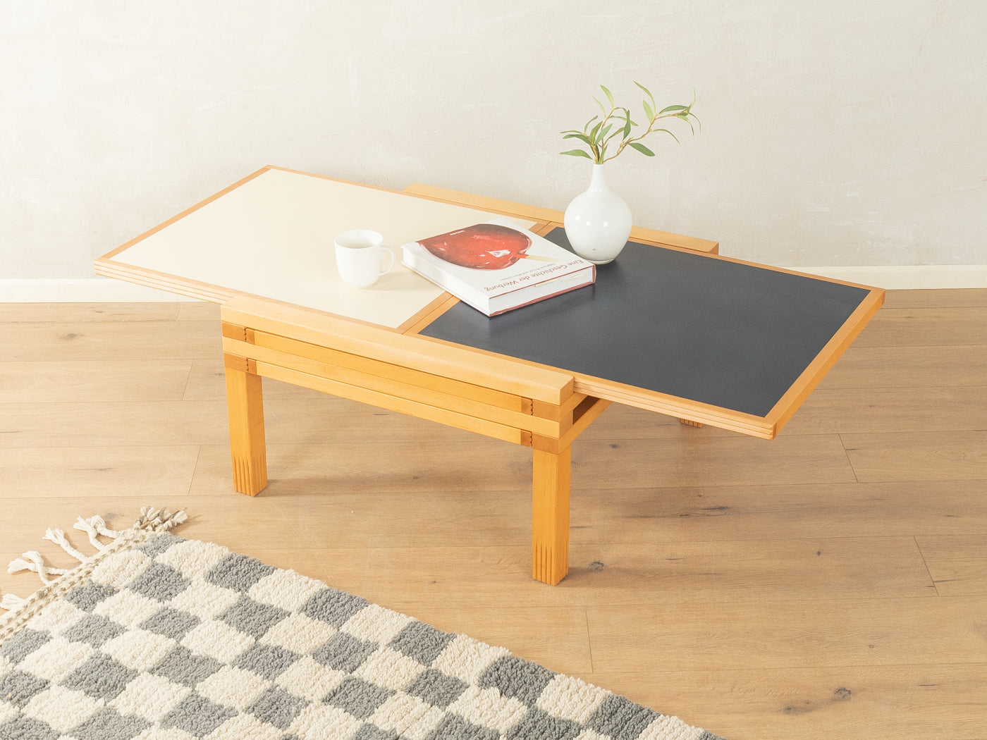 Buy Vintage HEXA Coffee Table Bernard Vuarnesson Bellato Teak 