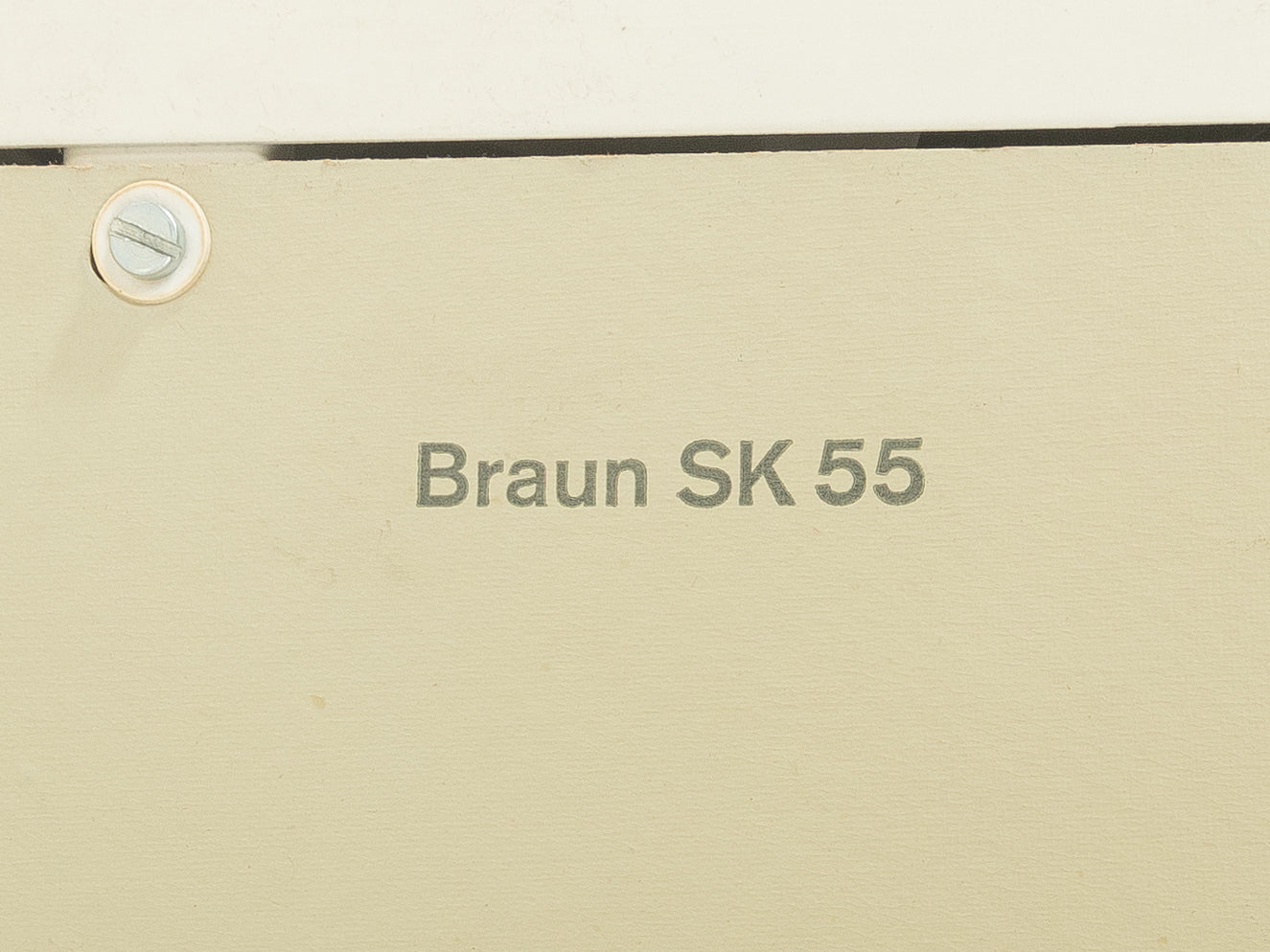 BRAUN SK-55 "Schneewittchensarg", Dieter Rams & Hans Gugelot