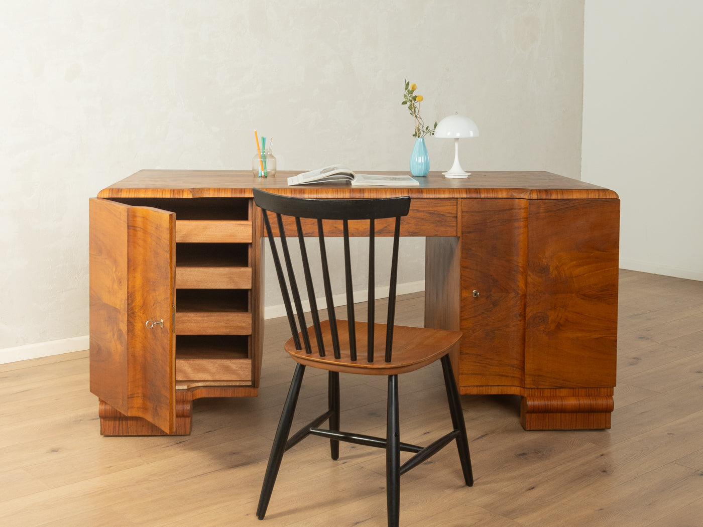 1930er Jahre Art Déco Schreibtisch - Bild 2