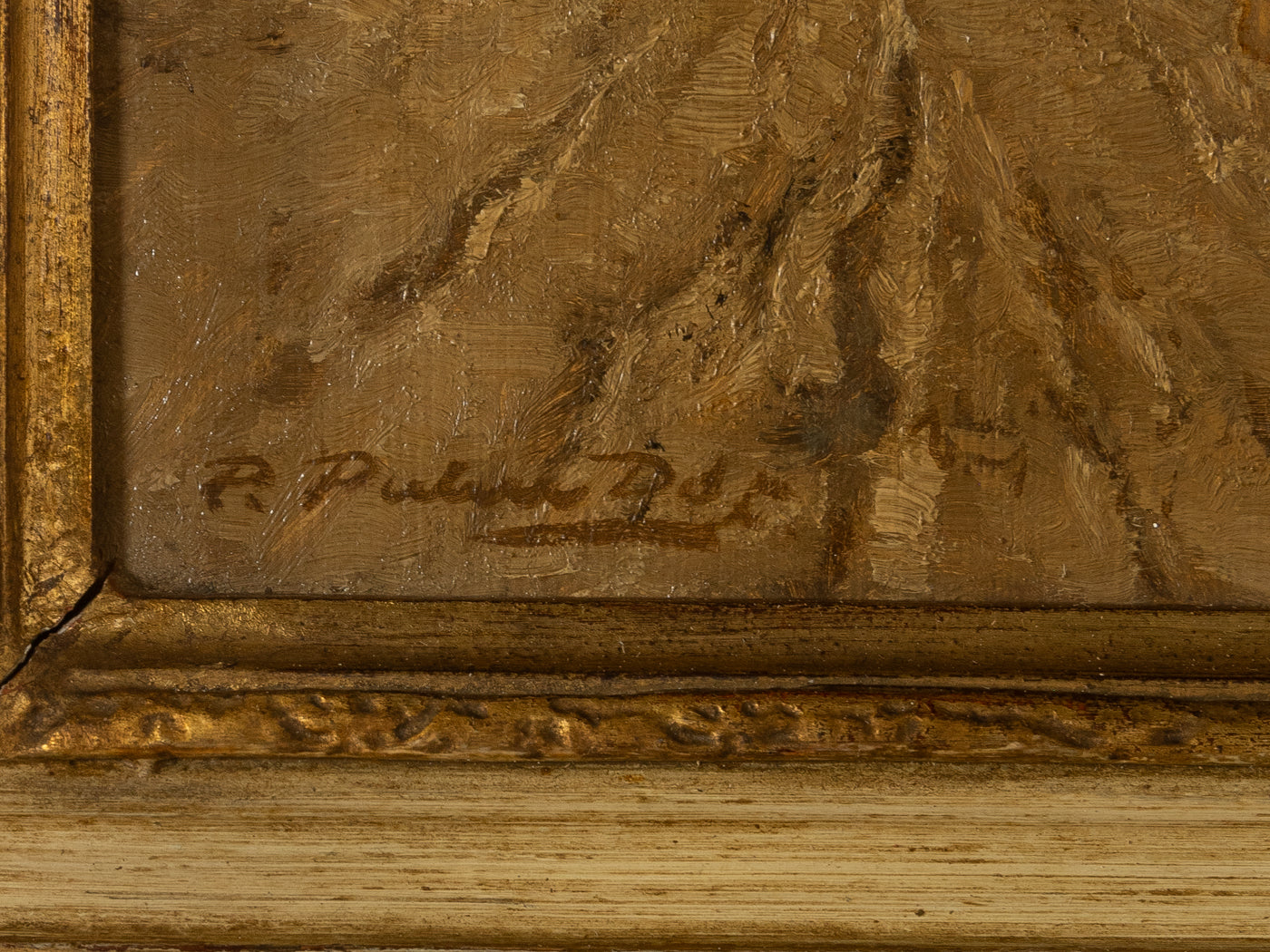 Düsseldorfer Malerschule Ölgemälde von Peter Pulm, 50cm x68cm - Bild 6
