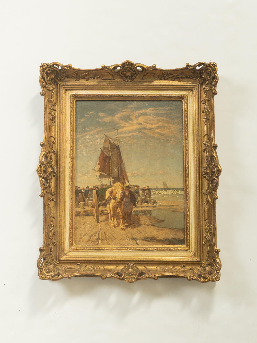Düsseldorfer Malerschule Ölgemälde von Peter Pulm, 50cm x68cm - Bild 7
