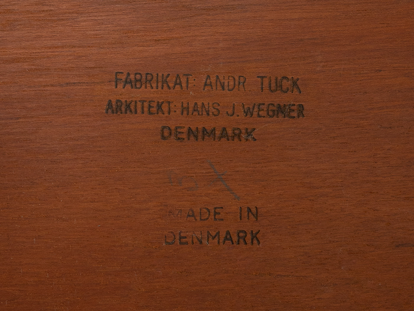 Mid Century Beistelltisch, Andreas Tuck, Hans J. Wegner - Bild 9