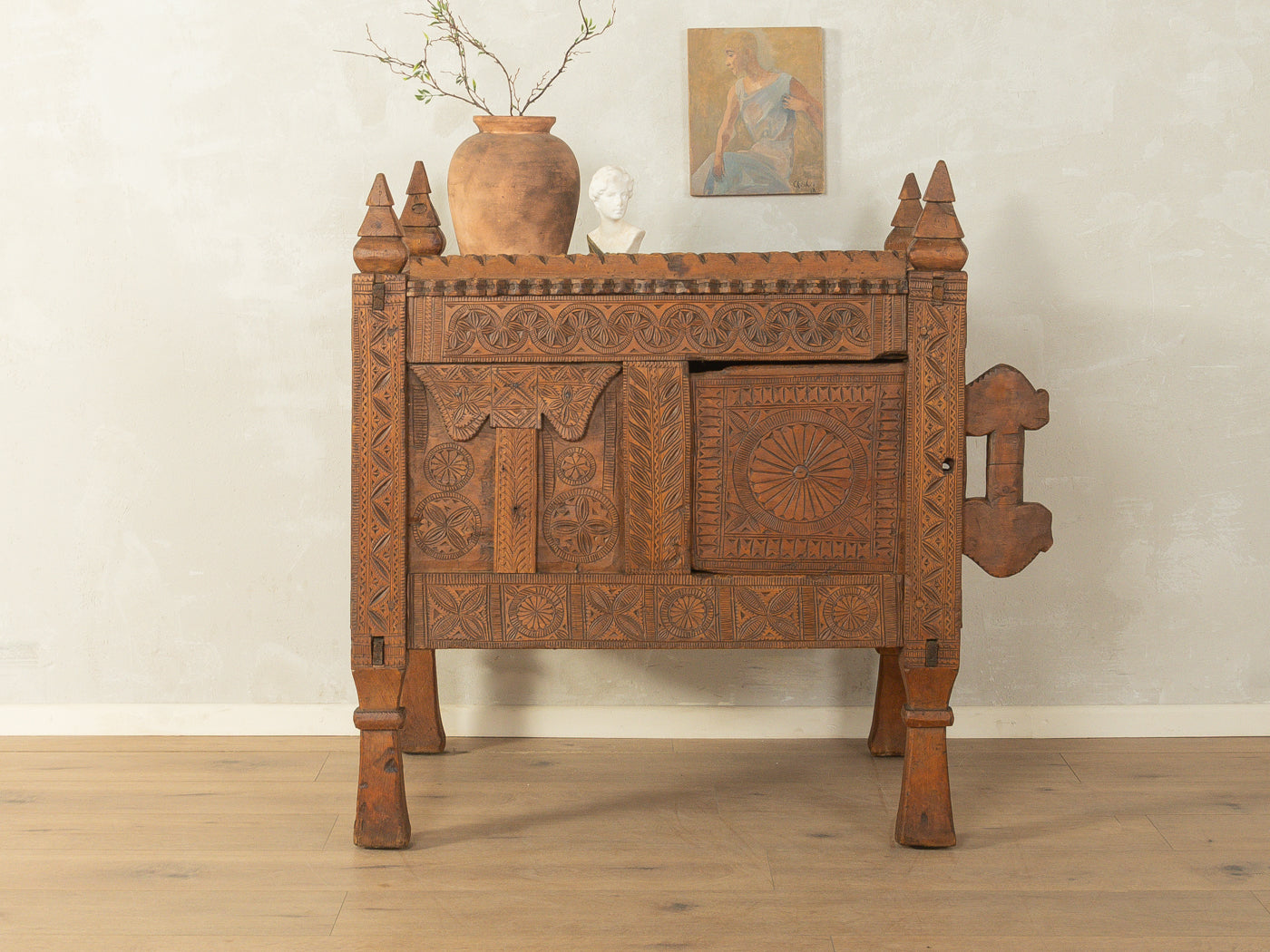 Antique Swat Valley Bridal Chest