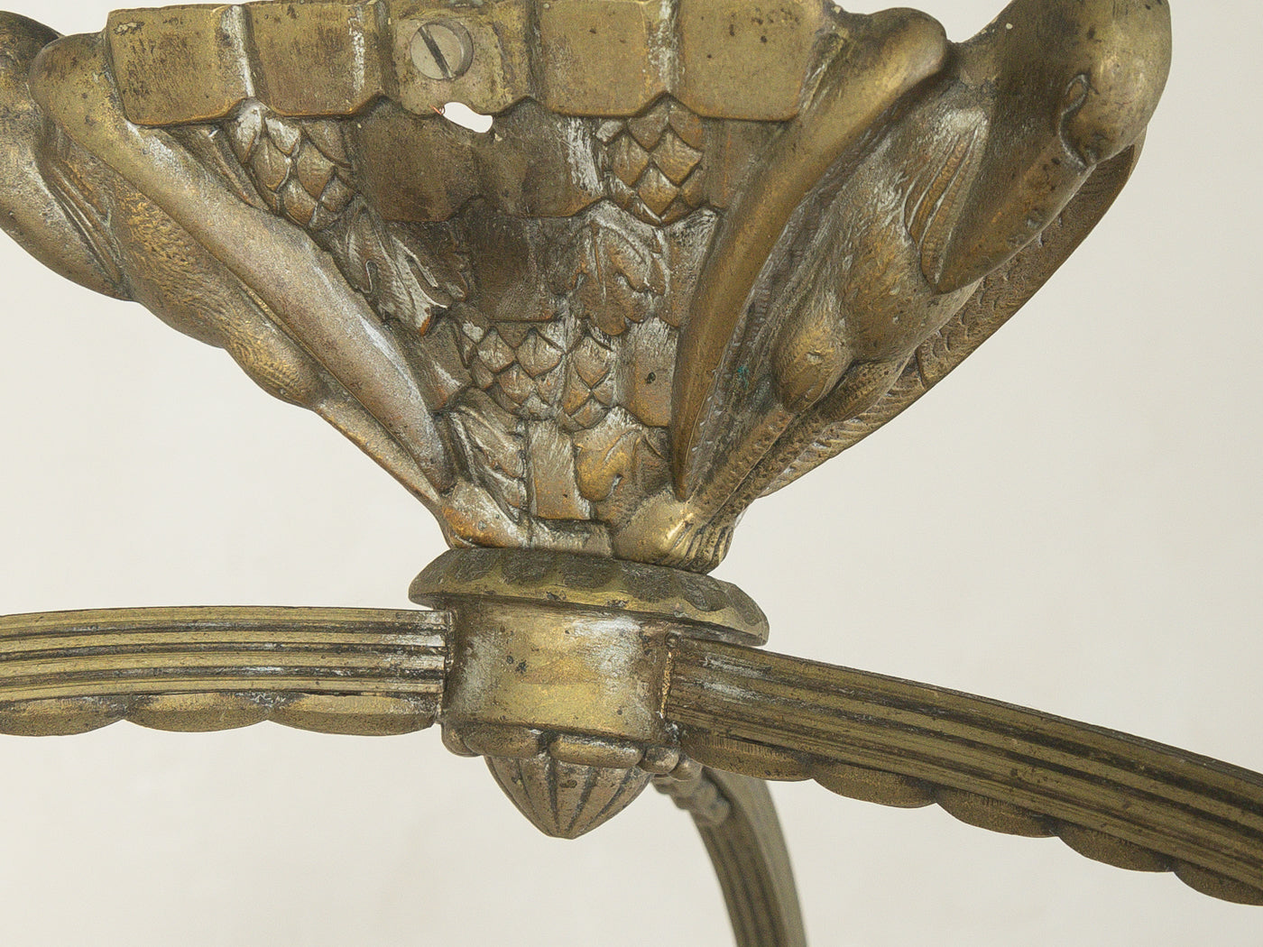 1920s Art Deco ceiling light