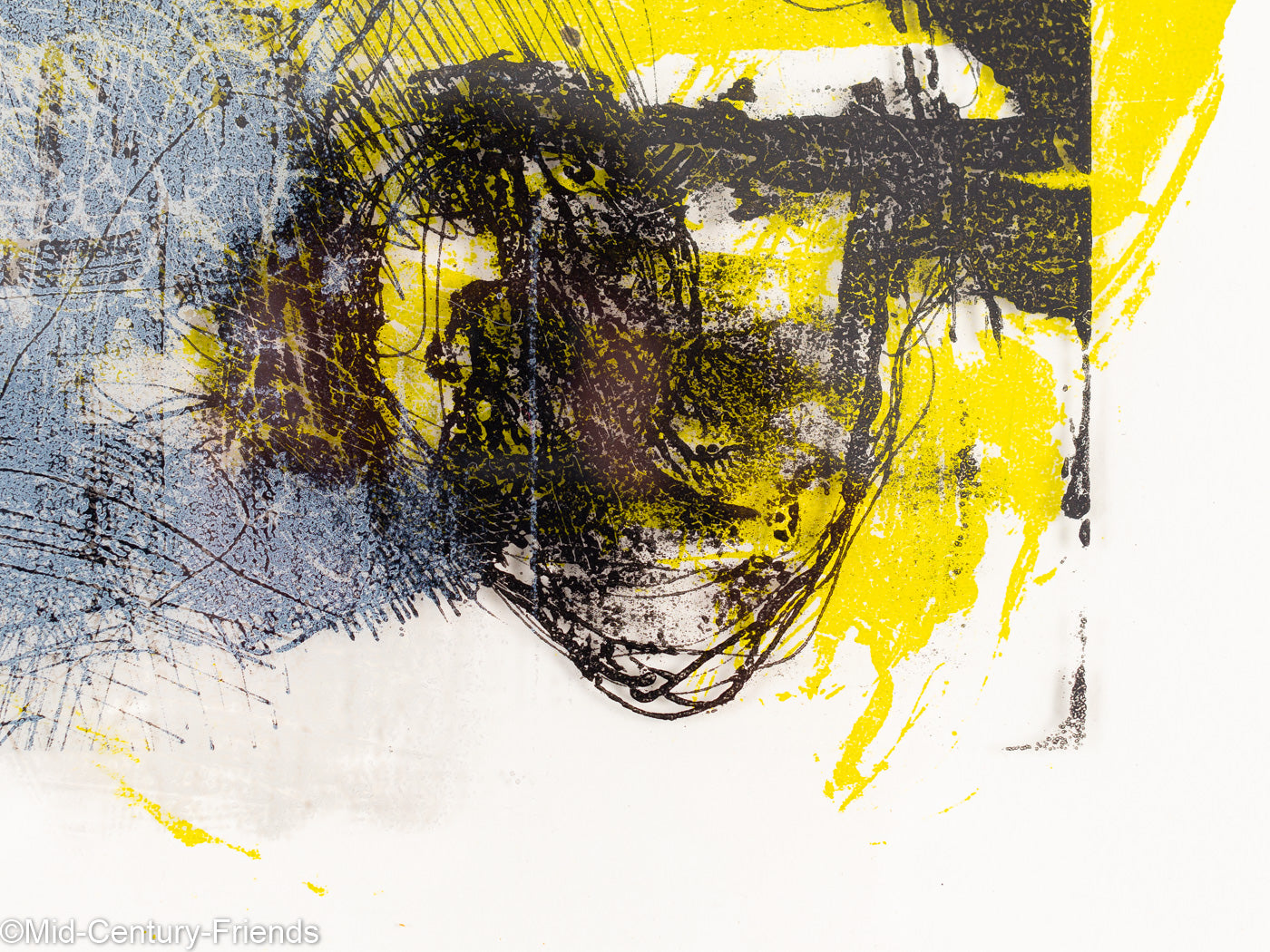 At Night, Farblithographie, 41 x 51 cm