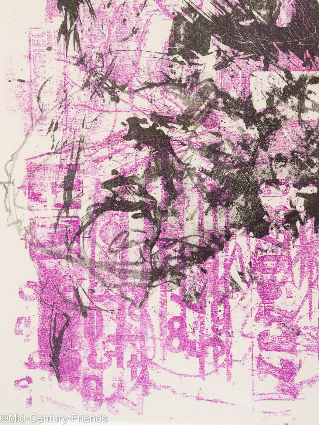 Trojanische Helden II, Farblithographie, 41 x 51 cm