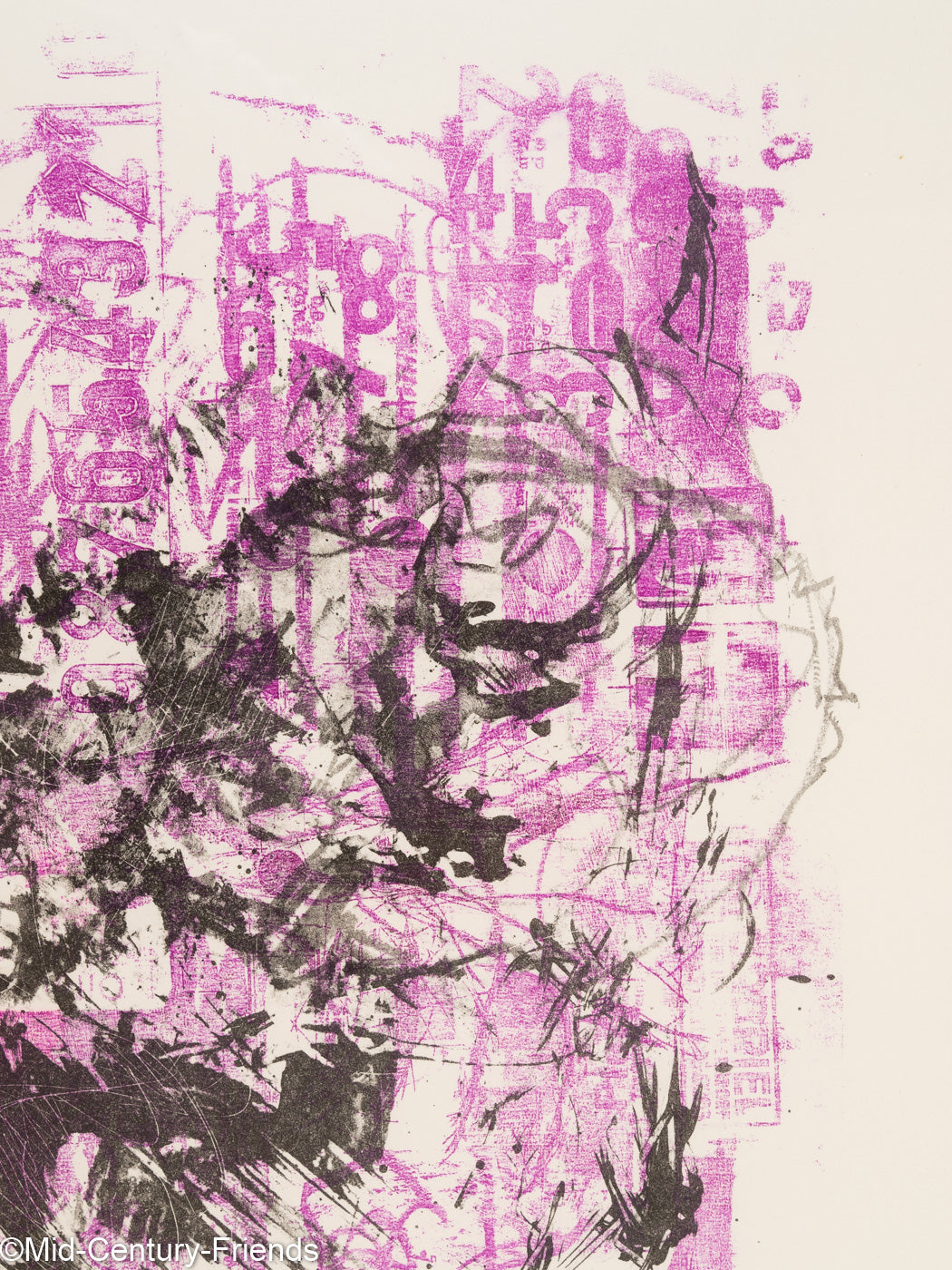 Trojanische Helden II, Farblithographie, 41 x 51 cm