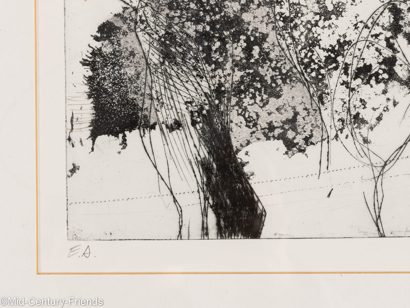 Fragmente, S/W Radierung (Set), 31 x 41 cm