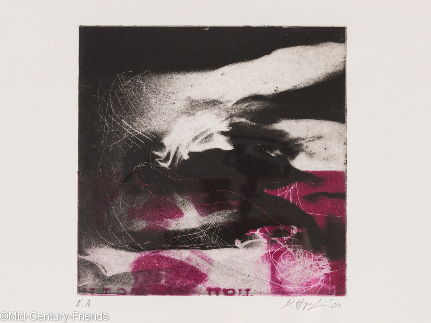 Hommage an John, Radierung (Set), 31 x 41 cm