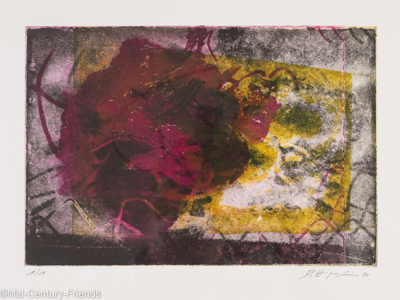 Hommage an John, Radierung (Set), 31 x 41 cm